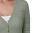 Frye Women's Pointelle Long Sleeve Cardigan Sweater, Seagrass, Small
