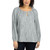 Boston Traders Women's Long Sleeve Blouse, Black, Large
