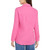 Gap Women's Gauze Button Front Shirt, Pink, Medium