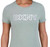 DKNY Women's Sport Women's Short Sleeve Logo Tee, Green, Large