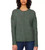 Legendary Outfitters Women's Sweater Soft Cozy Crewneck, Heather Olive, Large