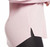 Chaser Women's Waffle Knit Blue V-Neck Shirt, Pink, Medium