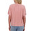 Andrew Marc Women's Short Sleeved Plisse Blouse, Pink, Small