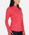Spyder Women's Stretch Long Sleeve Zip Up Yoga Jacket, Pink, 2X-Large