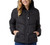 32 Degrees Heat Plush Women's Full Zip Jacket, Black, 2X-Large