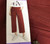Gloria Vanderbilt Women's Wide Leg Pull On Crop Pants, Red, 12