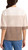 Matty M Women's Colorblock Sweater, Drop Shoulder, Taupe, Medium