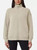 Mondetta Women's The Soft Luxe GRS Fleece Full Zip, Tan, Small