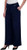 DKNY Women's Front Pleat Lightweight Wide Leg Belted pants, Navy, 14