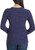 Gloria Vanderbilt Women’s Soft Crewneck Long Sleeve Pullover, Blue, Small