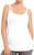 Amoena Women's Valletta Tall Camisole Bra Top, White, 6