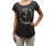 Lucky Brand Women's Love Our Planet T-Shirt, Lucky Black, X-Large