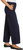 Ella Moss Women's High Rise Wide Leg Crop Pant, Dark Blue, 2