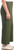 Hilary Radley Women's High Rise Cotton Stretch Wide Leg Pant, Deep Olive, 10