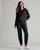 Rhone Women's DreamGlow Full Zip Hoodie, Black Heater, Medium
