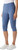 32 Degrees Cool Women's Ribbed Crop Legging Pant, Blue, Medium