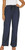 Briggs Women's Pull-On Linen Blend Pant, Navy, Small
