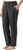 Briggs Ladies' Comfort Stretch Waistband Linen Blend Pants, Black, Medium