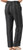Briggs Ladies' Comfort Stretch Waistband Linen Blend Pants, Black, Medium
