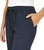 Briggs Women's Pull-On Linen Blend Pant, Navy, X-Large