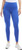 Danskin Women's Workout Yoga Pants High Waisted Active Leggings Side Pockets, Dazzling Blue, X-Large