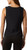 32 Degrees Cool Women's Ribbed Tank Top, Black, Large