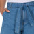 Tommy Hilfiger Women's Cotton High Rise Belted Denim Short, Medium Wash, 8