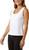 32 Degrees Cool Women's Ribbed Tank Top, White, Large