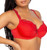Curvy Couture Women's Tulip Sexy Lace Plus Size Push Up Bra, Crantastic, 42D