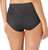 Bali Women's Seamless Underwear, Smoothing Brief Panties, Black Pointelle, 2X-Large