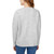 Legendary Outfitters Women's Cable Crewneck Sweater, Heather Gray, 2X-Large