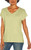 Orvis Womens' Short Sleeve V-Neck Tunic Top, Green, Medium