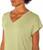 Orvis Womens' Short Sleeve V-Neck Tunic Top, Green, Medium