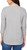 KIRKLAND Signature Women's 3/4 Sleeve V- Neck, Gray, Small