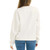 Keith Haring Women's Sweatshirt Graphics Crewneck, Ivory, Large