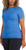 Spyder Active Women's Short Sleeve Active Tee Shirt, Blue Heather, Large