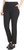 Hilary Radley Women's Ponte Pull-On Mid Rise Slim Leg Pants, Black, Small