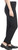 Hilary Radley Women's Ponte Pull-On Mid Rise Slim Leg Pants, Black, Small