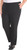 Hilary Radley Women's Ponte Pull-On Mid Rise Slim Leg Pants, Black, Small