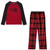 Eddie Bauer Family Pajamas Women's 2-Piece Pajama Set, Red, X-Large