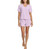 Honeydew Women's 3-Piece Lounge Set, Purple, Large