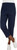 Mario Serrani Women's Slim Fit Pull On Capri Pant, Blue, Large