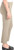 Hilary Radley Women's Pull-on Dress Pants, 4-Way Stretch, Elastic Waist, Heather Light Sand, Small