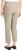 Hilary Radley Women's Pull-on Dress Pants, 4-Way Stretch, Elastic Waist, Heather Light Sand, Small