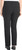 Hilary Radley Women's Pull On Pant, Built in Tummy Control Panel, Black, Small