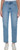 Calvin Klein Women High Rise Straight Leg Jean, Light Blue, 12