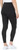 Mondetta Women's Moisture Wicking Cropped Legging Pant, Black, Small