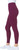 Mondetta Women's Moisture Wicking Cropped Legging Pant, Purple, XX-Large