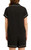 Karl Lagerfeld Paris Women's Short Sleeve PJ Set, Black, X-Large