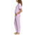 Honeydew Women's 3-Piece Lounge Set, Purple, Small